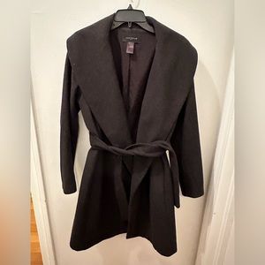 Ann Taylor Wrap Wool Coat - S